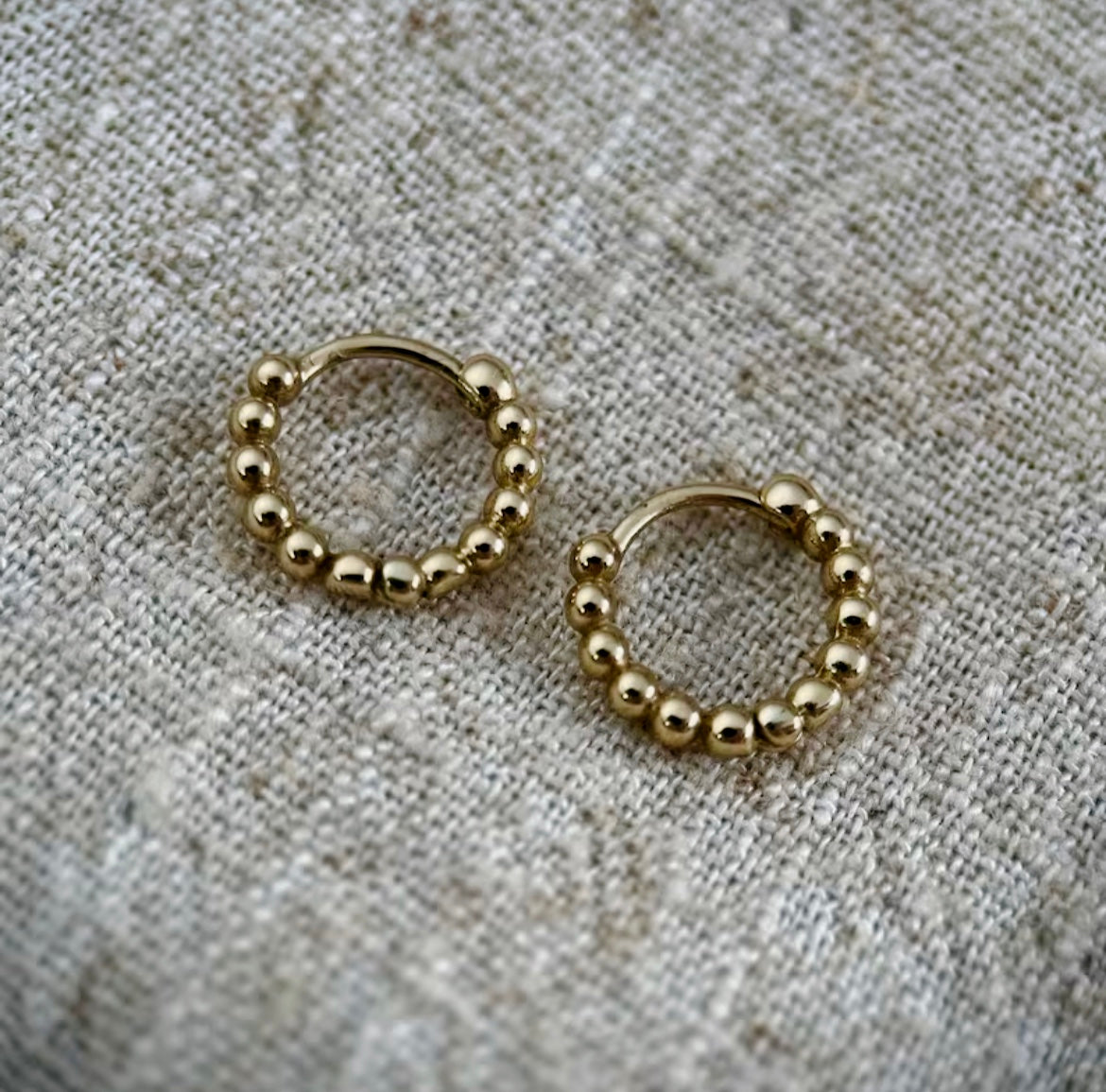 The Enid Huggie Hoop Earrings